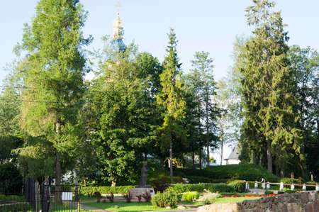 Holy Dormition Pskov-Caves monasteryの写真素材