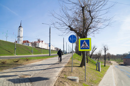 Street in city center