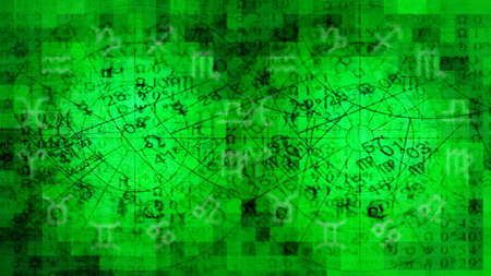 Astrology Horoscope Pattern Texture Background , Graphic Designの写真素材