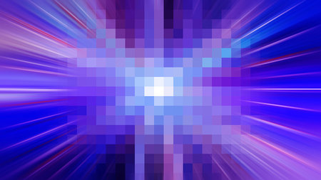 Blue Mosaic Abstract Texture Background , Pattern Backdrop of Gradient Wallpaper