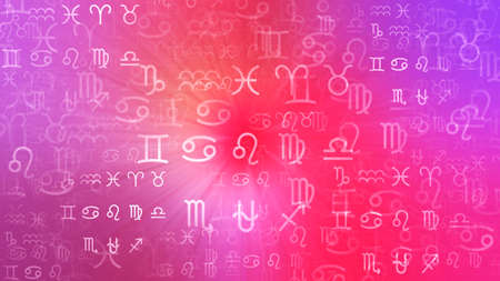 Astrology Horoscope Pattern Texture Background , Graphic Designの写真素材