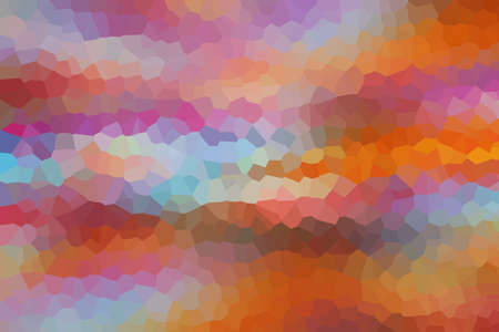Colorful Mosaic Abstract Texture Background , Pattern Backdrop of Gradient Wallpaperの写真素材