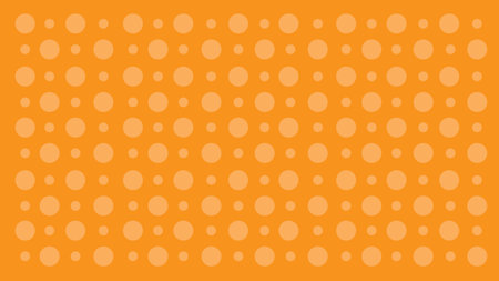 Orange Dot Seamless Pattern Texture Background, Soft Blur Wallpaper