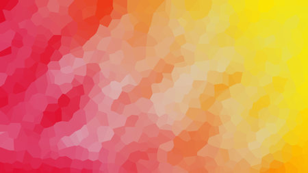 Red Yellow Mosaic Abstract Texture Background , Pattern Backdrop Wallpaperの写真素材