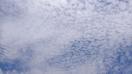 Clouds on the blue sky nature with space background wallpaper