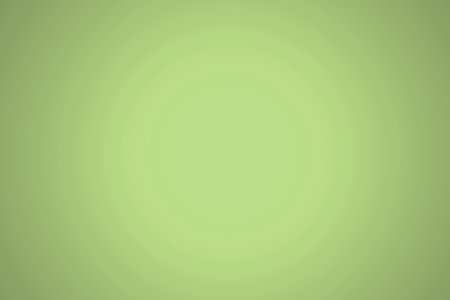 Green simple plain background texture , smooth light gardient blur wallpaperの写真素材