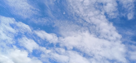 Clouds on the blue sky nature with space background wallpaper