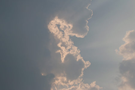 Cloudscape has been developing in gorgeous form. The clouds have been developing in gorgeous form.