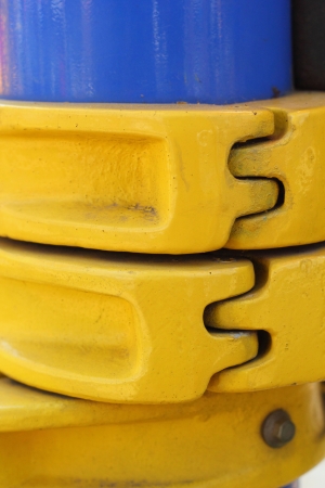 Steel joints の写真素材