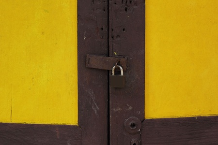 Key lock gates.の写真素材