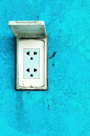 Plug into an electrical outlet の写真素材