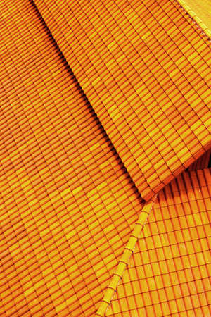  roof tiles orange detail background の写真素材