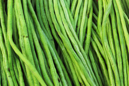 long bean in the market