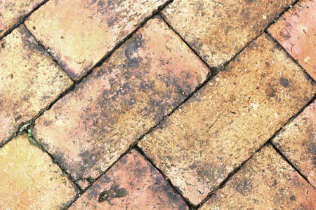 Brick wall background texture - vintageの写真素材