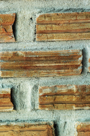 Brick wall background texture - vintage