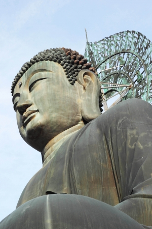 Buddha in the Sinheungsa Temple at Seoraksan National Park, South Koreaの写真素材