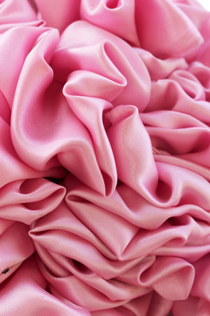 Pink fabrics background texture