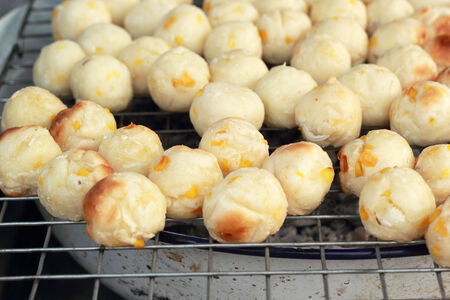 roasted sweet potatoes asia styleの写真素材