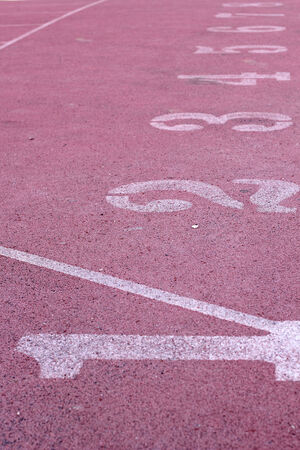 Running track - for  the athletesの写真素材