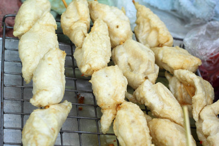 Meat ball for sale a wide range.の写真素材