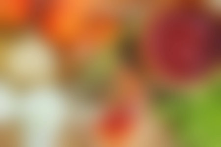 Blurred making tuna sandwich with fresh vegetablesの写真素材