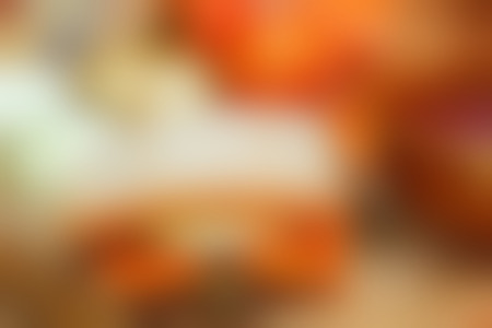 Blurred making tuna sandwich with fresh vegetablesの写真素材