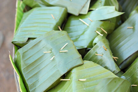 steamed fish with curry pasteの写真素材