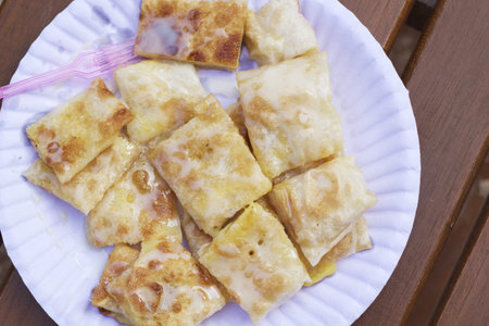 Indian Chapati Breads or roti dough