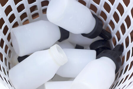 Milk bottle - Milk for calfの写真素材