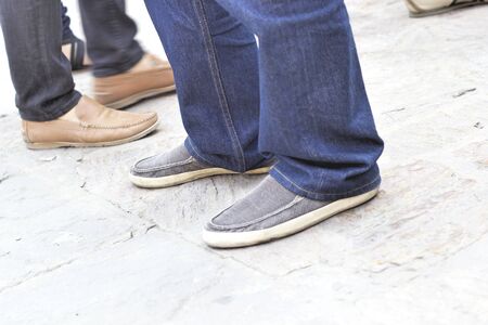 leg and shoesの写真素材