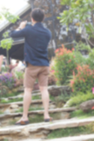 Blurred using smart phone