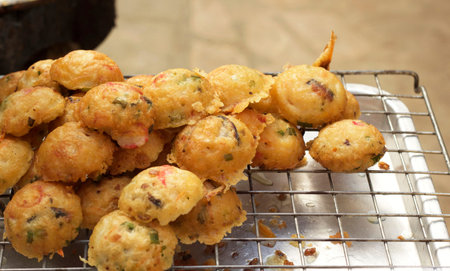 Takoyaki at the market
