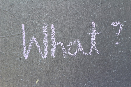 Wording of  what on the boardsの写真素材