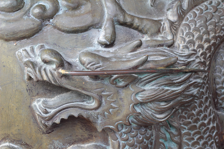 Dragon statueの写真素材