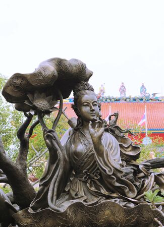 Buddhist china in the templesの写真素材
