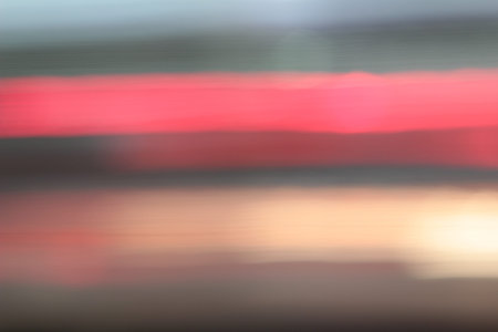 light background of car in city at night
