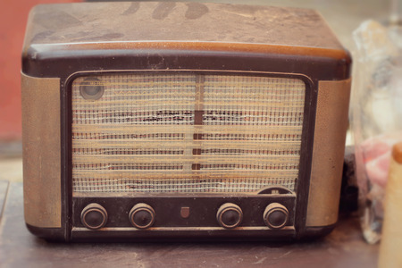 radio antique vintage of beautyの写真素材
