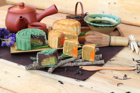 Festival moon cake   - china dessert