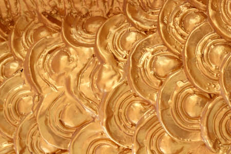 Dragon statue in a templeの写真素材