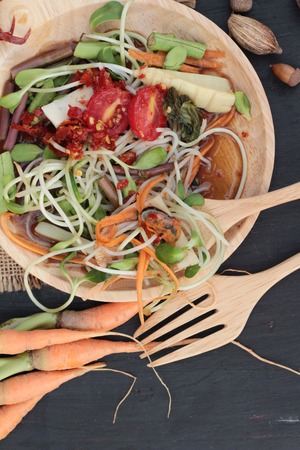 Salad spicy young sunflowers seedling is deliciousの写真素材