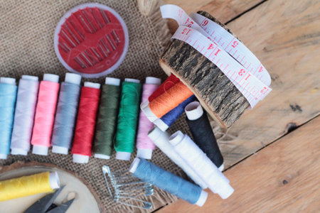 Sewing Supplies ,scissors thread with and scissors