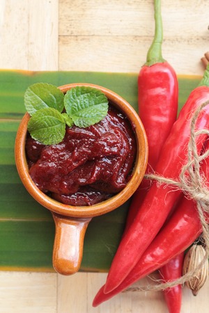 Korean red pepper gochujang for cookingの写真素材