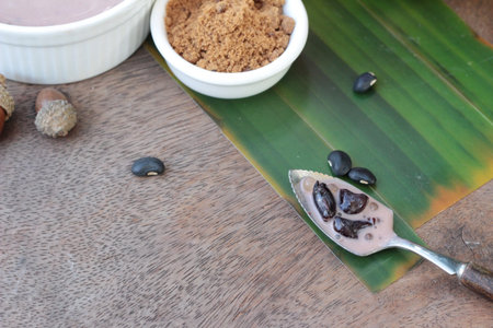 Black Eyed peas with coconut milk is delicious