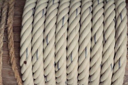 Rope background is beautiful at vintage style