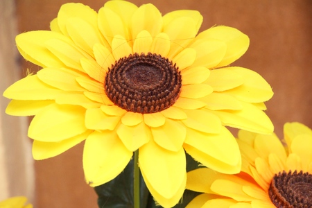 Beautiful vintage of artificial flowers at varietyの写真素材