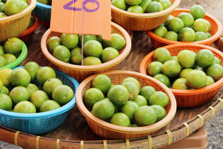 Fresh lemon for cooking in the marketの写真素材