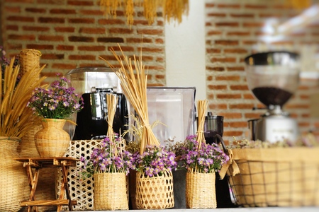 Beautiful daisy flower with nature in gardenの写真素材