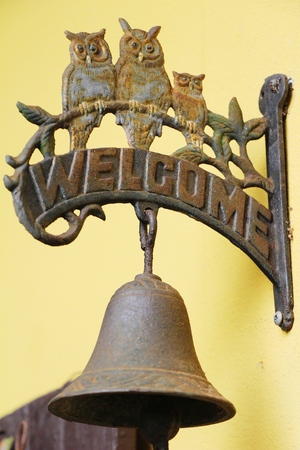 Symbolize welcome on background with the natureの写真素材