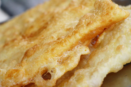 Roti with egg is delicious at street food