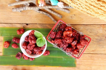 Jujube dry is delicious, Chinese traditional styleの写真素材